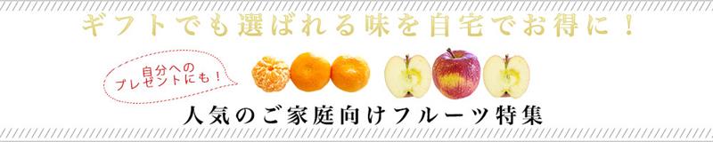ご家庭向けフルーツ特集