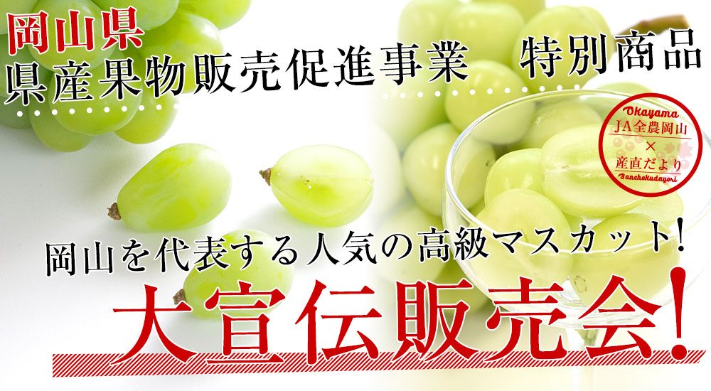 岡山県産 高級マスカット2種セット シャインマスカット（600g前後