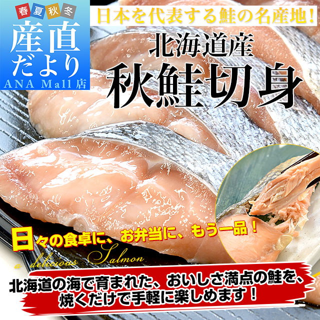 北海道より直送 北海道産 秋鮭切身 5切れ×3パック(合計900g)送料無料(離島などの一部地域を除く) しゃけ シャケ 鮭